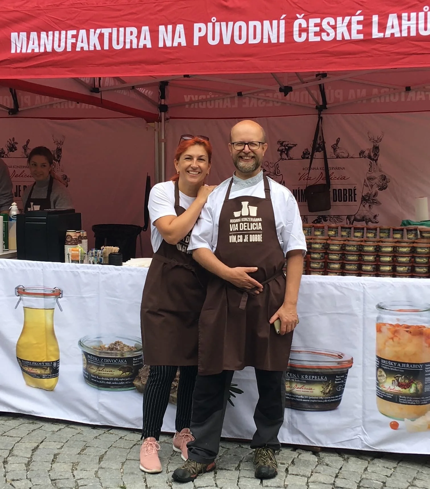 Oldřich Bezchleba a Marcela Bezchlebová Via Delicia