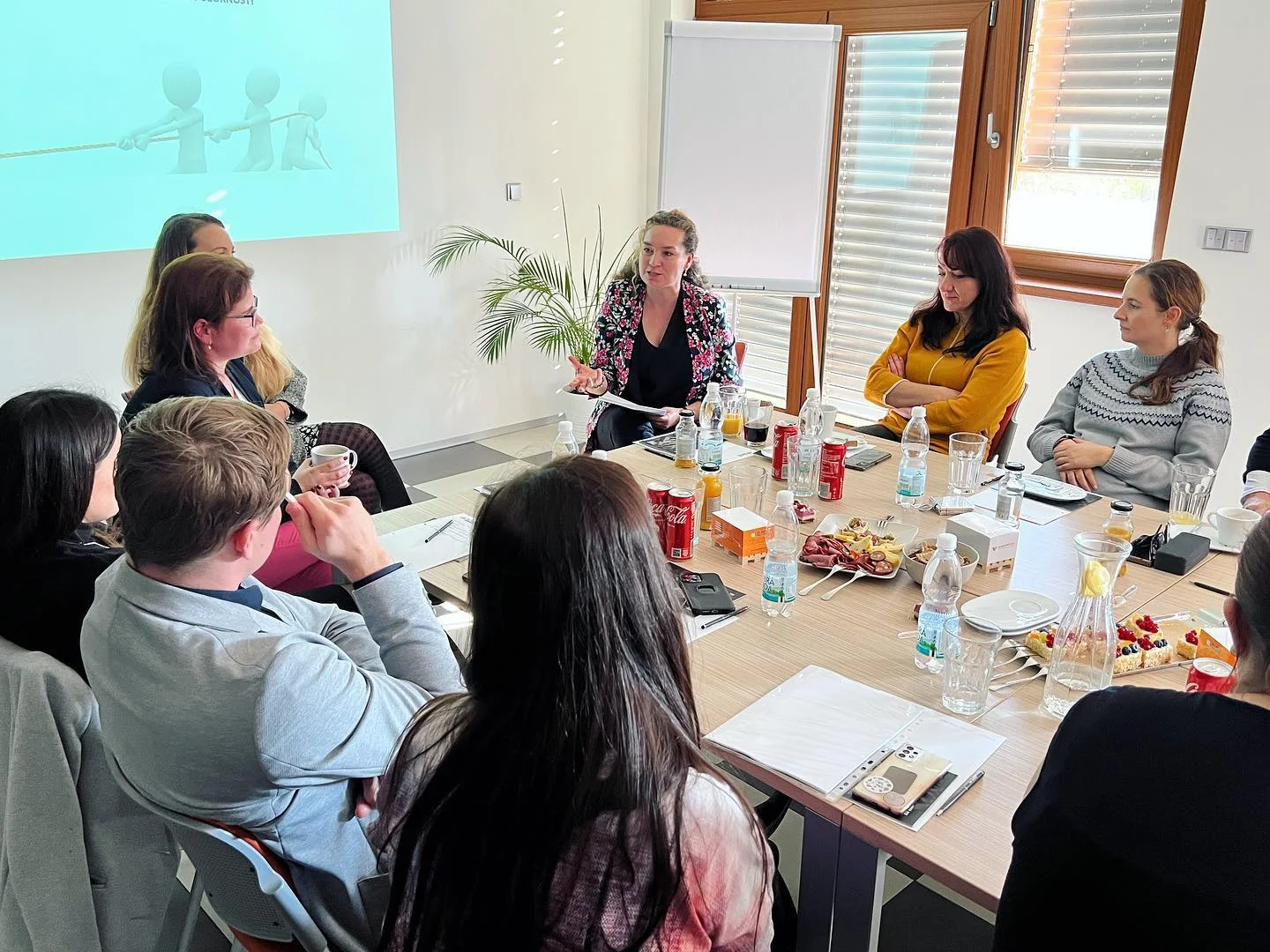 Brunch s klienty Performia