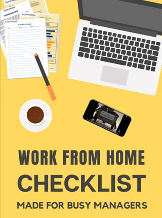 Work from Home Checklist (cover)