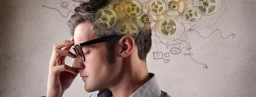 Inteligencia Ruedas cabeza web gran