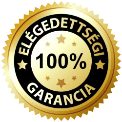 100% Elégedettségi Garancia